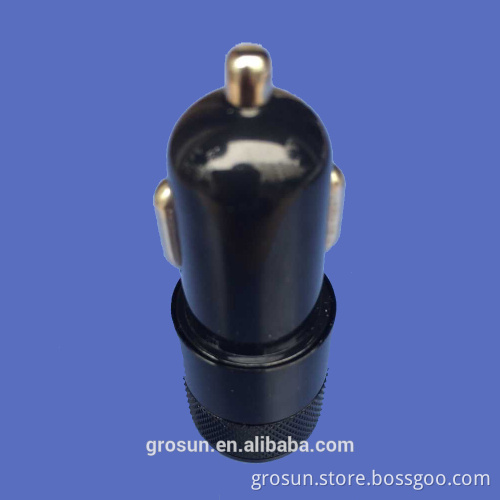 Wholesale Dual USB Port USB Car Charger 5V 2.1A Mobile Phone Car Charger with CE UL GS FCC